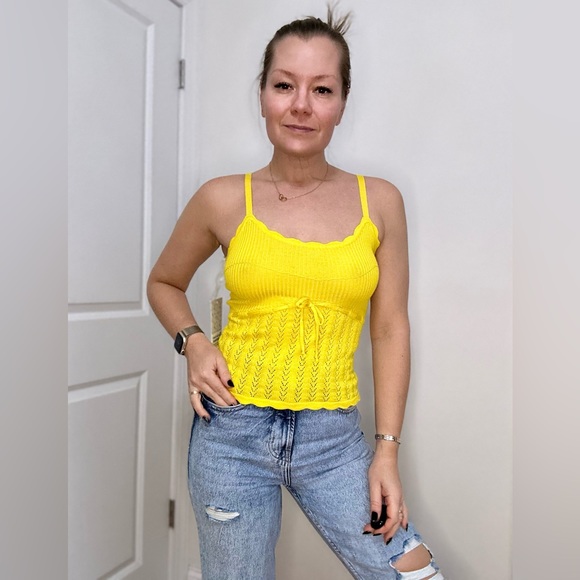 Pointelle Knit Tank - Picture 2 of 7